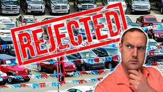 Auto Loan Rejections Higher Than Ever. Watch This Before Buying a Car!