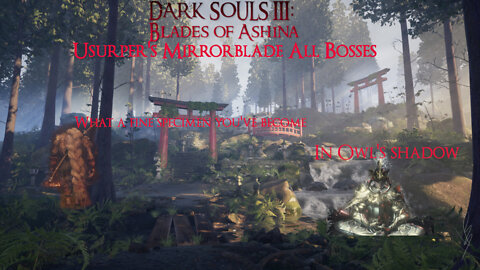 Dark Souls 3 Blades of Ashina NG+ All Bosses: Usurper's Mirrorblade (In Owl's shadow)