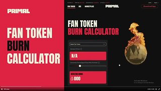 See How Much $PRIMAL Will Be Burned Starting Tomorrow.