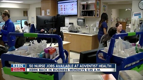 Kern Back In Business: Adventist Health host nurse job fair August 14th