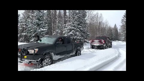 VMUTS 2022 Snow wheeling adventure with TacomaWorld