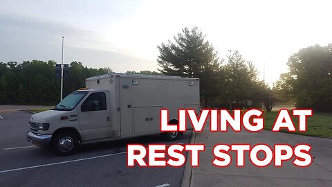We're Living At Rest Stops For 4 Days (So Far) | Full Time RV Life
