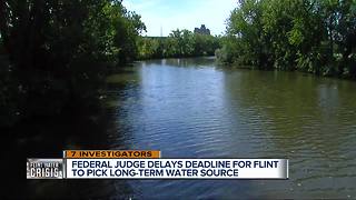 Federal Judge gives Flint City Council one more day to help decide long-term water source