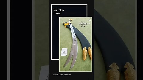 ZulFikar sword #swords #zulfikar #AngelJibrael #ImamAli #ProphetMuhammad #Dhulfaqar #craftsmanship