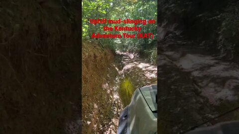 Slinging Mud Uphill on the Kentucky Adventure Tour (KAT) Chevy ZR2 Bison AEV #shorts