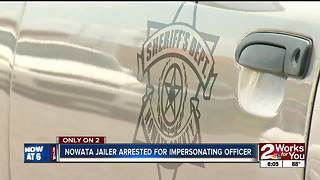 Nowata jailer arrested for impersonating an officer