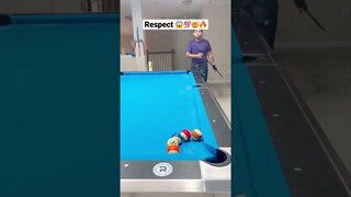 Amazing Trick: Real Pool Trick Kiss Shot Best #snooker #billiards #shorts