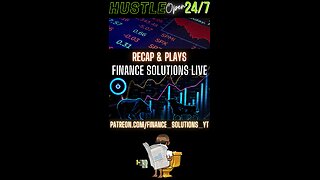 TECHNICAL ANALYSIS & RECAPS PART 1 FINANCE SOLUTIONS-YT [LIVE]