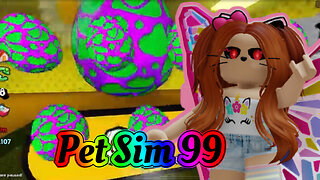 Pet Simulator 99 Hatching 1,000 Backrooms Eggs