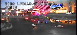 PD: 1 person shot on Las Vegas Strip sidewalk, near Flamingo Road