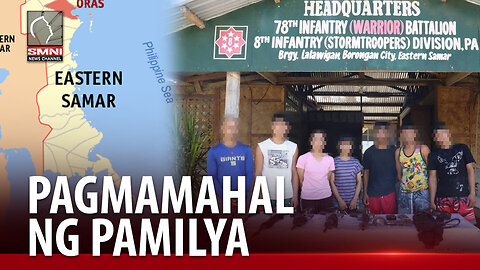 Pagmamahal ng pamilya, susi sa pagsuko ng mga miyembro ng NPA sa Samar at Eastern Samar