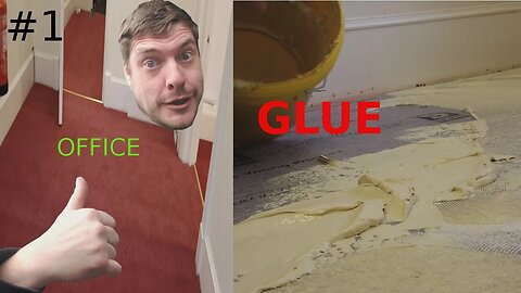 HOW TO GLUE DOWN OFFICE CARPET