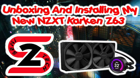 Unboxing And Installing NZXT Karken X63 AIO CPU Cooler