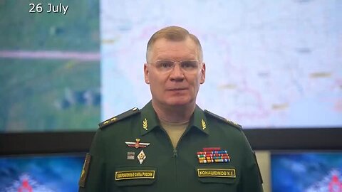 RUSSIAN DEFENCE MINISTRY REPORT ON THE PROGRESS OF THE SPECIAL MILITARY OPERATION (20-26 JUL, 2024)