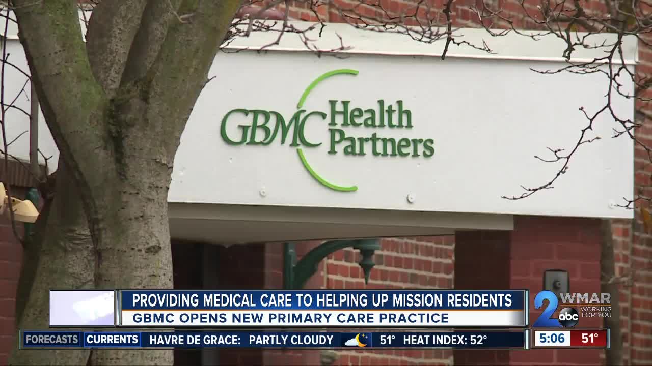 Providing medical care to Helping Up Mission residents