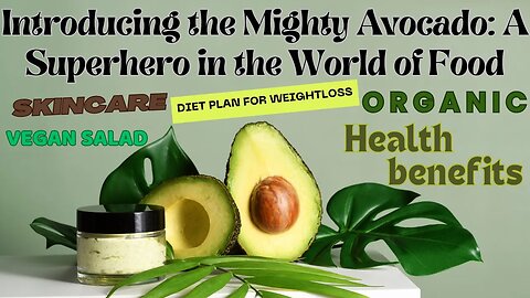 Avocado: The Superfood You Need #life #health #nutrition #superfood #fiber #vitamins #viral #weight