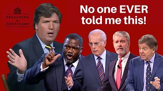 Tucker Carlson understands the Bible BETTER than MOST CHRISTIANS!!! MacArthur, Washer, Baucham, Begg