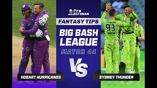 🔴LIVE CRICKET MATCH TODAY | CRICKET LIVE | 22nd BBL | ST vs HH LIVE MATCH TODAY | Cricket 22