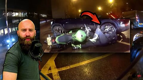 BRUTAL Motorcycle T-Bone Collision and What We Learn From It