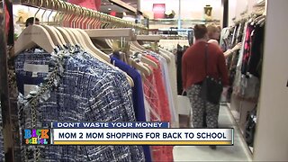 Back to School: Mom 2 mom shopping for back to school