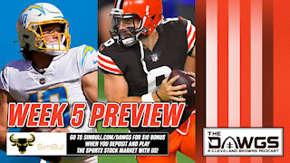 Week 5 Preview: Browns at Chargers + Pick 'Em