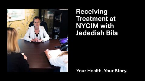 Receiving Treatment at NYCIM with Jedediah Bila