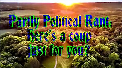 Partly Political Rant: Have a coup, just for you