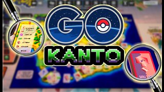 Pokémon Mestre dos Treinadores RPG - Analisando os Mapas (Pokémon GO Kanto)
