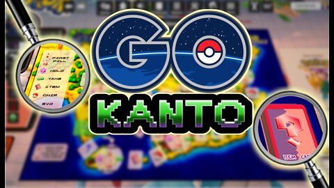 Pokémon Mestre dos Treinadores RPG - Analisando os Mapas (Pokémon GO Kanto)