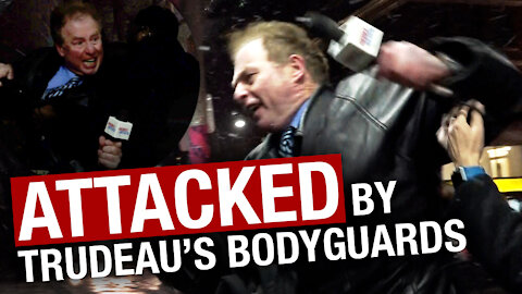 SHOCKING: Rebel News journalist ASSAULTED by Trudeau's bodyguards
