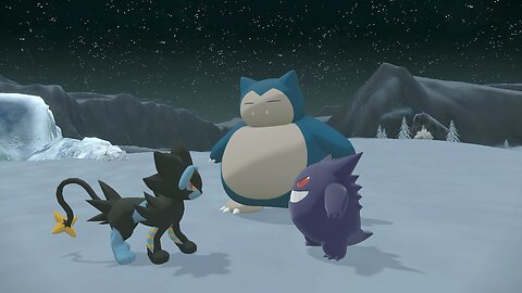 Pokémon legends Arceus Snorlax and friends!