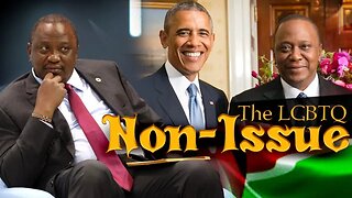 During Press Conference Former Kenyan President Kenyatta Told Obama LGBTQ Is A "Non-Issue"