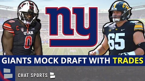 Giants Mock Draft With TRADES: Latest New York Giants 2022 NFL Mock Draft | Full 7 Rounds