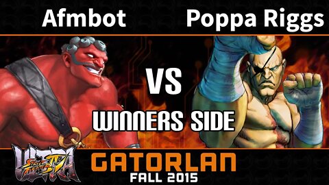 Gatorlan - Afmbot vs. Poppa Riggs - Winners R3 - USFIV