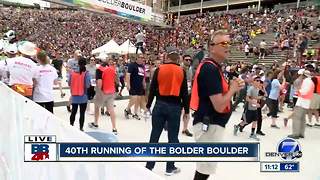 Thousands participate in 40th running of BolderBOULDER race