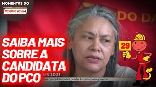 Entrevista de Lourdes Francisco, candidata do PCO ao governo de Minas Gerais, ao DCO | Momentos
