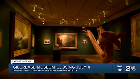 The Gilcrease Museum Closing while they build a new building