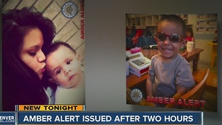 AMBER Alert issued after 2 hours