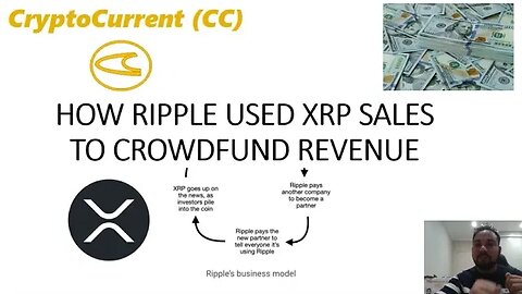 HOW RIPPLE USED XRP SALES TO CROWDFUND REVENUE!