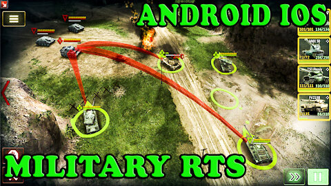 5 Military RTS Games on Android iOS
