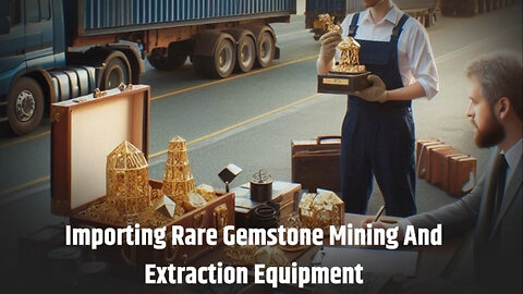 Mastering the Import Game: Rare Gemstone Mining and Extraction Equipment