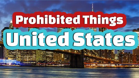 9 Socially Prohibited Things to do in United States of America