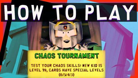 🍆12w Chaos Tournament Tutorial (Tegridy Deck? No Double Towers?) | South Park Phone Destroyer