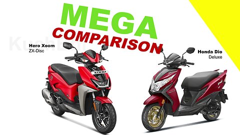 Hero Xoom vs Honda Dio_Kuch Bhi