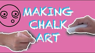 Creating a Mesmerizing Chalk Art Piece!