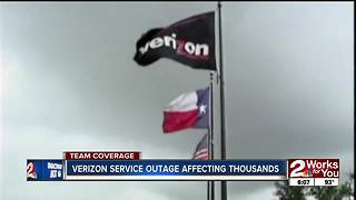 Verizon outage affected thousands