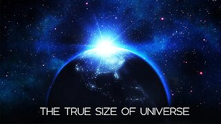 The True Size of The Universe: Size Comparison of Celestial Bodies 3D