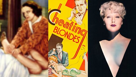 CHEATING BLONDES (1933) Thelma Todd, Ralf Harolde & Inez Courtney | Crime, Drama, Mystery | B&W