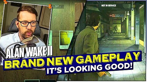 NEW Alan Wake 2 Gameplay Exclusive Preview Reaction