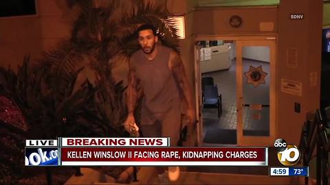 Rape, kidnapping charges against Kellen Winslow II